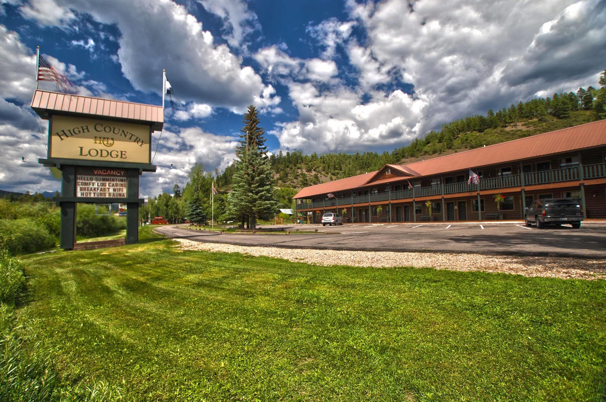 High Country Lodge And Cabins Pagosa Springs Dış mekan fotoğraf